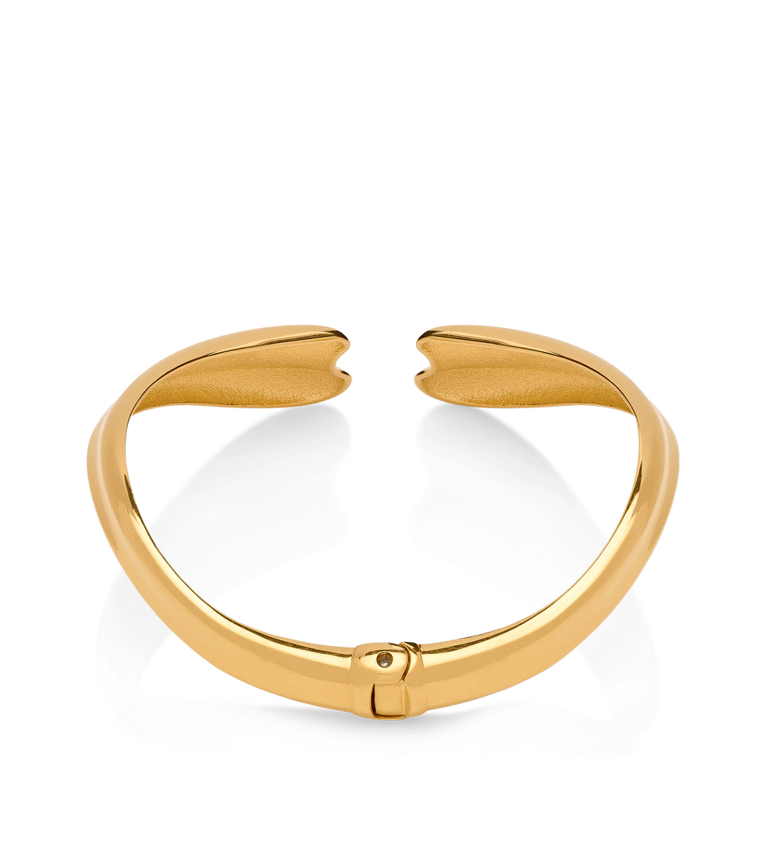 COLLIER RAS-DE-COU LIZA VINTAGE EN LAITON DORÉ