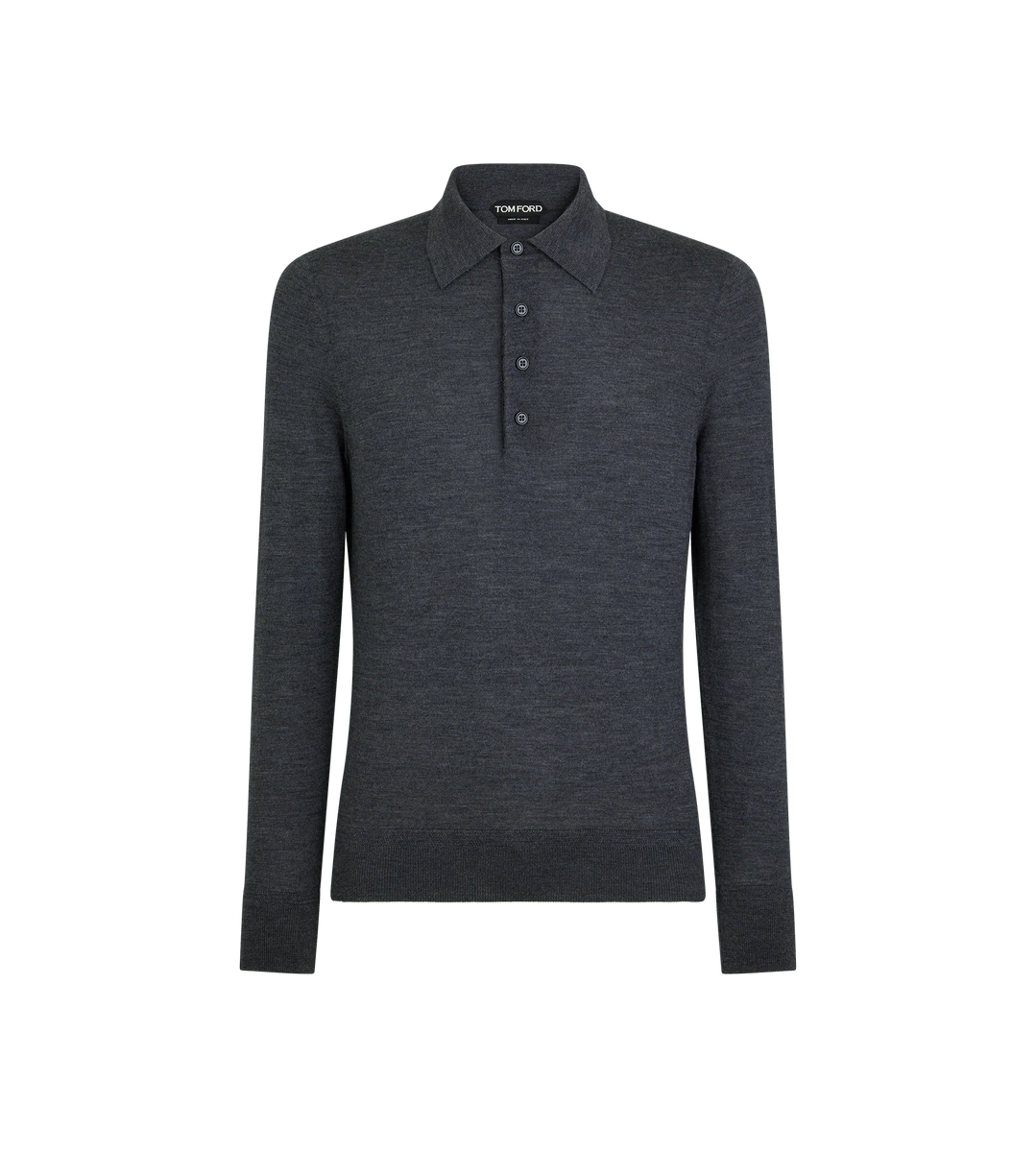 POLO EN PURE LAINE À JAUGE FINE